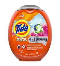 Tide Pods with Downy 88 wash loads