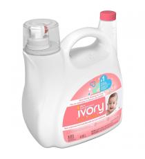 Ivory Neige - Détergent à lessive liquide pour vêtements de bébé, 101 brassées, 4.08 L