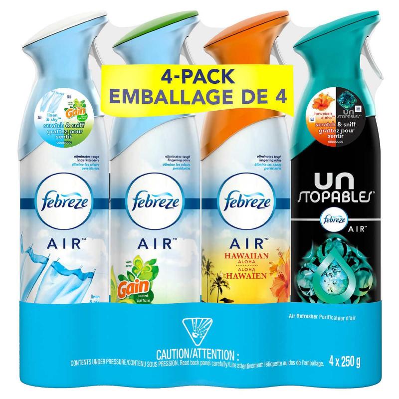 Febreze Air Refresher, Pack of 4 DeliverGrocery Online (DG), 9354
