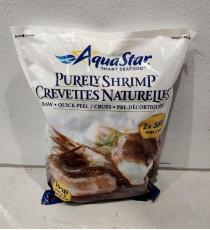Aqua Star - Crevettes surgelées crues 16 à 20 par livre, 2 × 500 g
