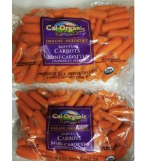 Organic Peeled Mini Carrots, 2 × 907 g (4 lb)