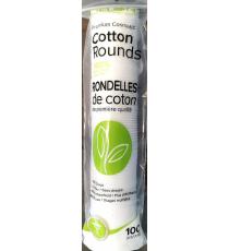 Delon Premium Cosmetic Cotton Rounds, 1-pack of 100