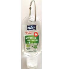 Wish Hand Sanitizer with clip and Vitamin E, 53 ml