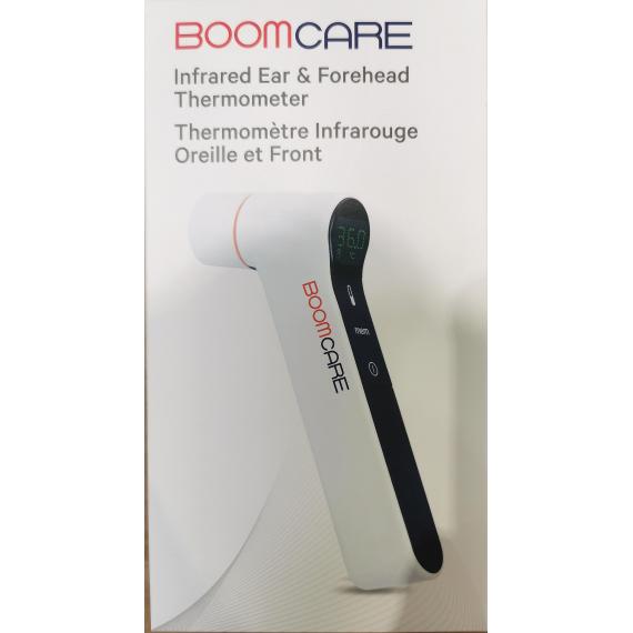 BoomCare Thermomètre infrarouge Oreille et Front