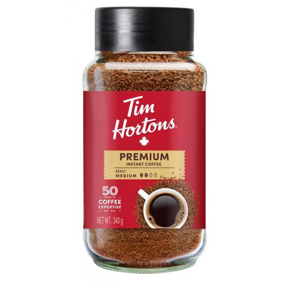 Tim Hortons Café Instantané, Torréfaction Moyen, 340 g