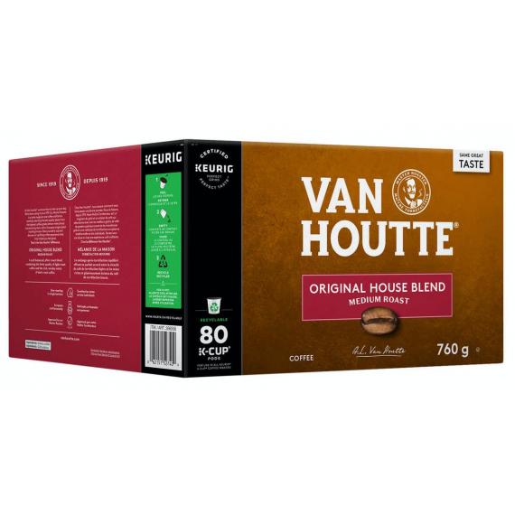 Van Houtte Original House Blend Coffee K-Cup Pods 80 ct