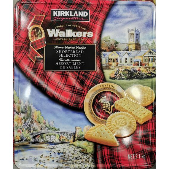 Kirkland Signature Walkers Shortbread Cookies 2.1 Kg