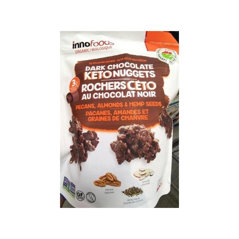 INNO Foods, Dark Chocolate Keto Nuggets 500 g - Deliver-Grocery Online