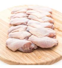 Chicken wings, Tips removed / split, 2.2 Kg (+/- 50g)