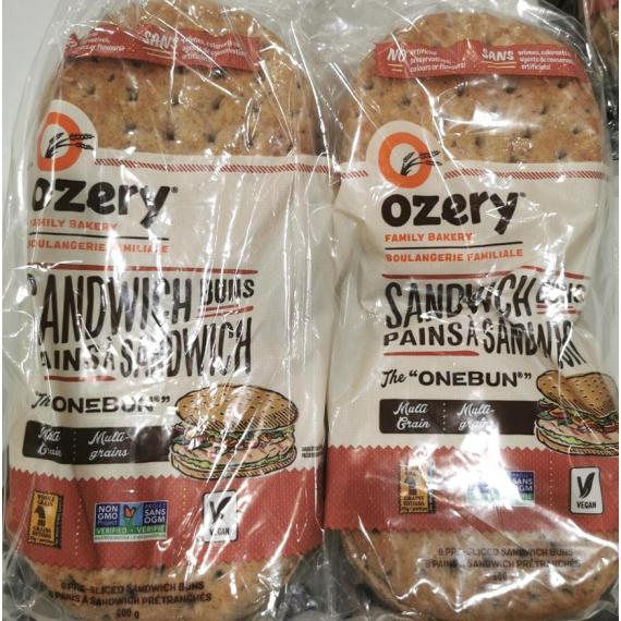 Ozery Un Pain Multi Grains de Pain de mie 2 x 600 g