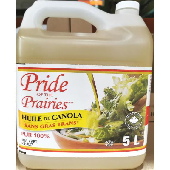 Pride of the Prairies, Huile De Canola, 5L