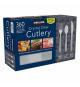 Kirkland Signature Plastic Cutlery Combo, 360-pack