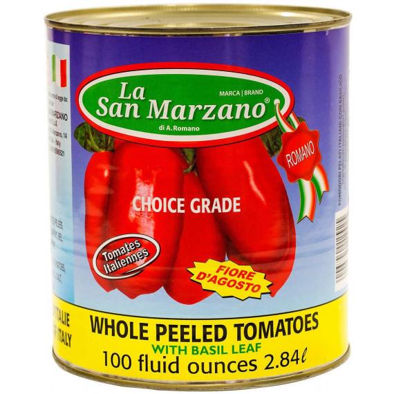 Tomates pelées entières italiennes La San Marzano, 2,84 L