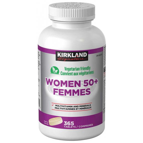 Kirkland Signature – Formule Forte pour femmes sénior, 365 comprimés