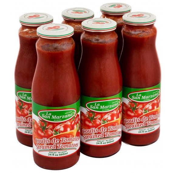 La San Marzano Strained Tomatoes 6 * 660 ml