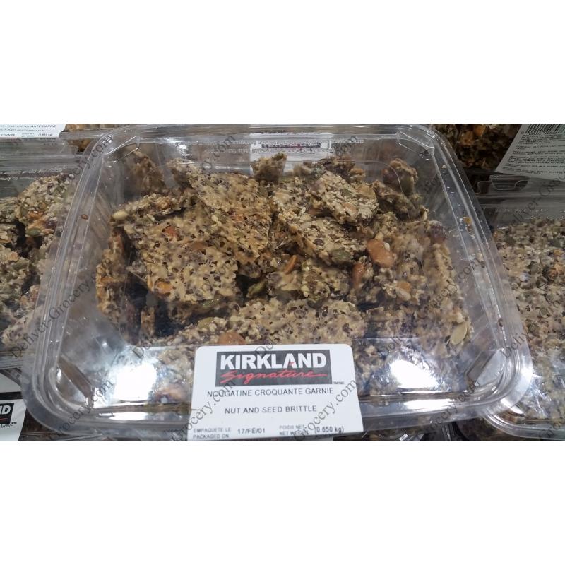 Kirkland Signature Nut and Seed Brittle 850 g DeliverGrocery Online