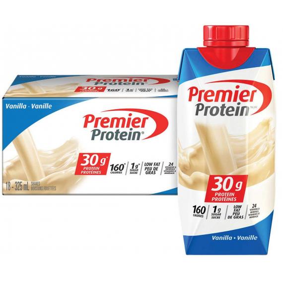 Premier Protein Highprotein Vanilla Shake 325 ml, 18count DeliverGrocery Online (DG), 9354