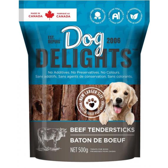 Dog Delights Beef Tendersticks Dog Treats, 500 gr