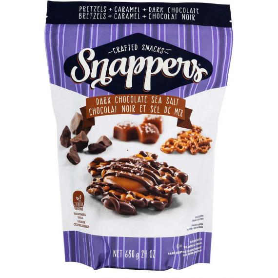 Crafted Snacks Dark Chocolate Snappers, 680 g