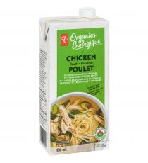 PC ORGANICS Chicken Broth Reduced Sodium, 900 mL
