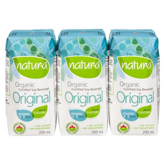 NATURA, boisson originale de soja biologique - 3x200mL