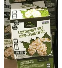 Nature's Intent, Cauliflower Rice, 6 x 240 g