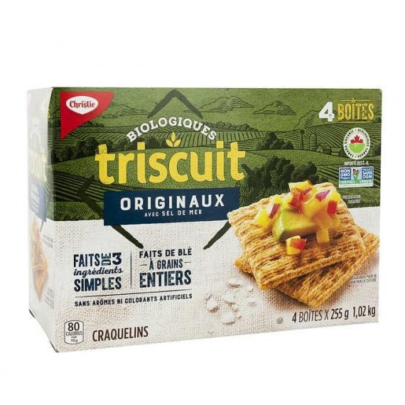 Triscuit Organic Original Crackers 4 × 255 g