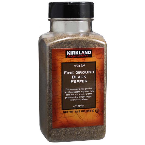 Kirkland Signature Fine Ground Black Pepper, 348 g