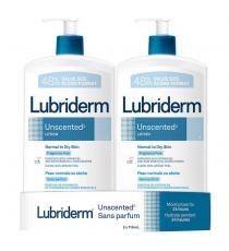 Lubriderm Unscented Lotion 2 packs of 710 mL