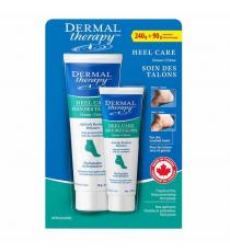 Dermal Therapy - Crème Soin des talons 240 g + format voyage de 90 g