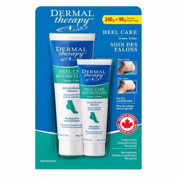 Dermal Therapy Heel Care 240 g + 90 g travel size