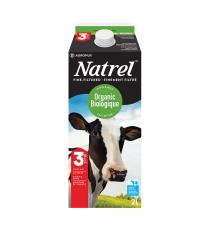 Natrel Organic Whole Milk 3.8%, 2 L