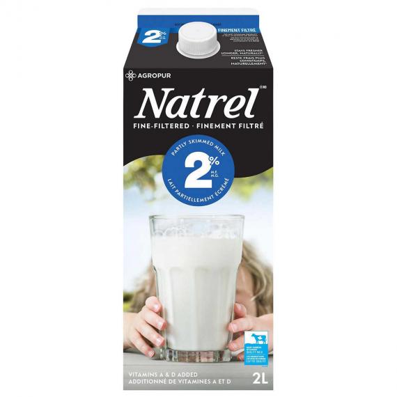 Natrel Fine-Filtered Milk 2%, 2 L