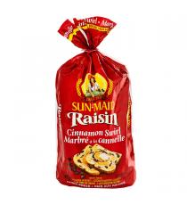 Sunmaid Raisin Bread, 3 x 450 g