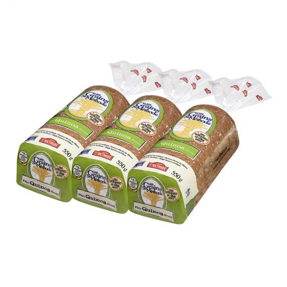 St. Methode Quinoa Bread - 3 x 550 g