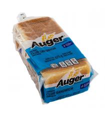 Auger Club Sandwich White Bread, 3 packs x 675 g