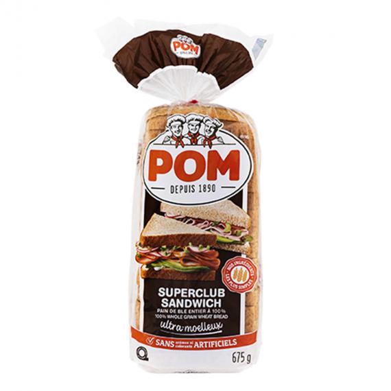 POM Ultra Doux de Pain de Blé Entier, les 3 packs x 675 g