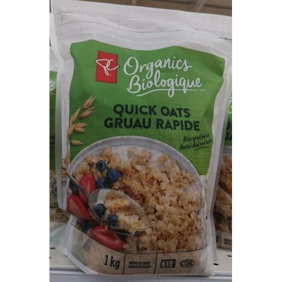 Quick Oats Organics 1 kg