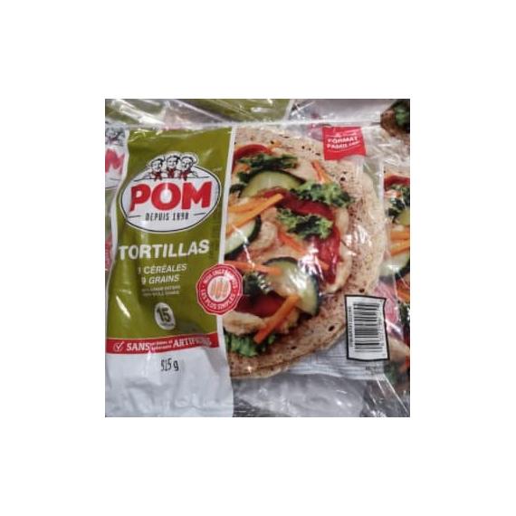POM TORTILLAS 9 GRAIN, 15 Tortillas, 915 g DeliverGrocery Online (DG