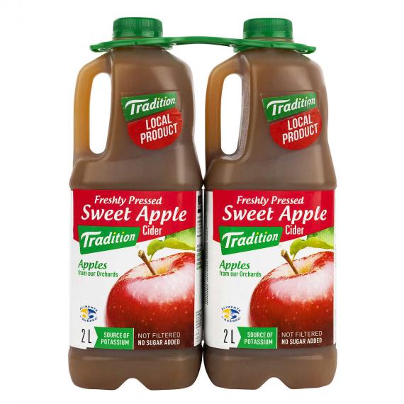 Tradition Apple Juice 2 × 2 L
