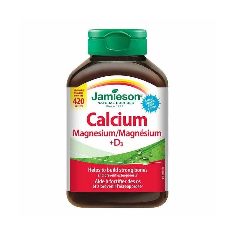 Jamieson Calcium Magnesium with Vitamin D3 Tablets, 420-count