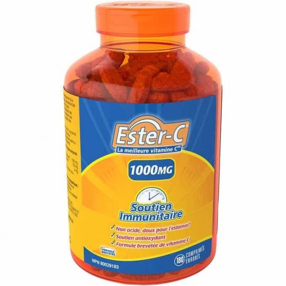 Ester-C 1000 mg, 180 comprimés