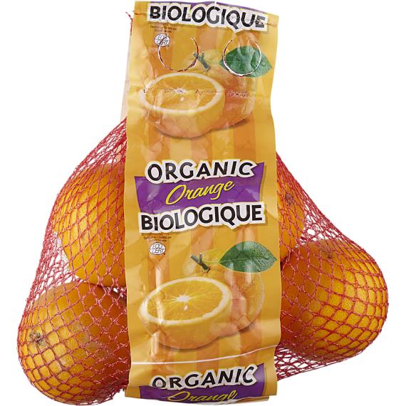 Orange biologique, 2 LB