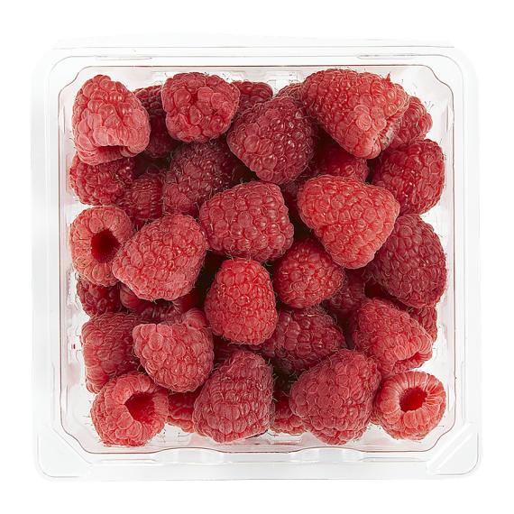 organic raspberries