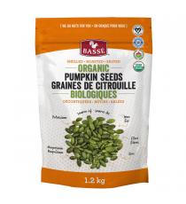 BASSE Organic Pumpkin Seed Kernels, 1.2 kg