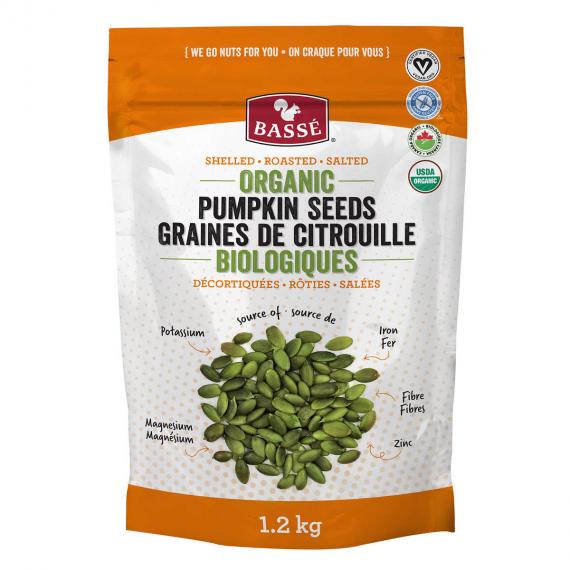 BASSE Organic Pumpkin Seed Kernels, 1kg
