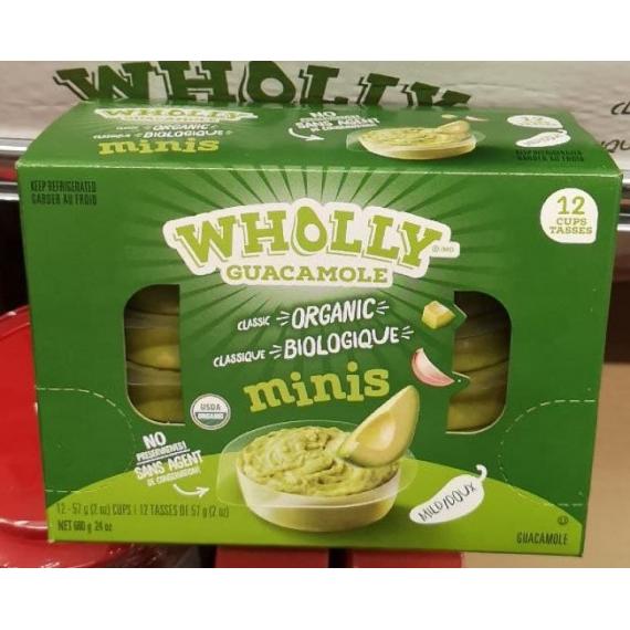 Wholly Guacamole, Organic, 12 x 57 g DeliverGrocery Online (DG), 93542793 Québec Inc.