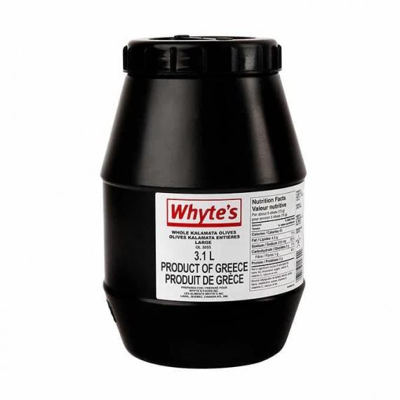 Whyte’s Whole Kalamata Olives, 3.1 L