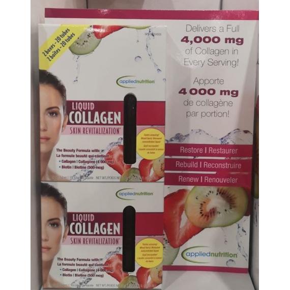 Applied Nutrition - Collagène liquide Skin Revitalization, Paquet de 20