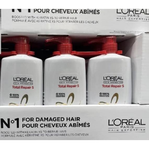 L'Oréal Total Repair 5 Shampooing + Revitalisant 2 x 828 ml